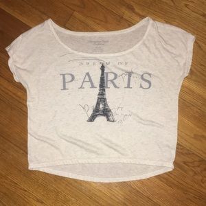 “Dream of Paris” crop top